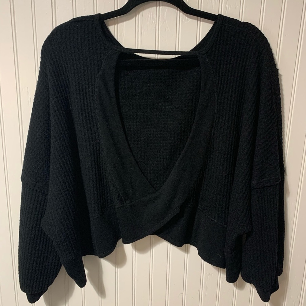 Cropped sweater